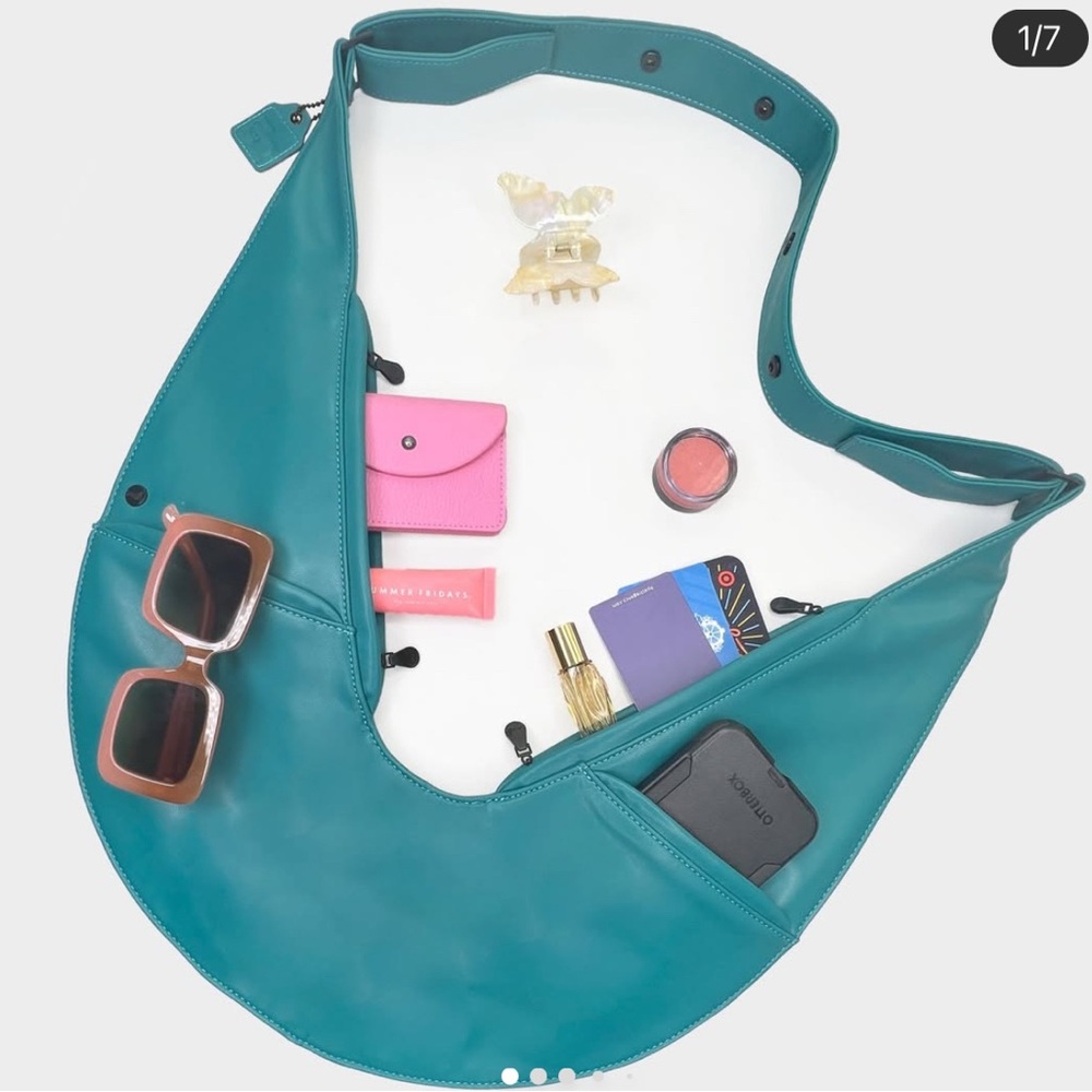 Teal Crossbody Bag